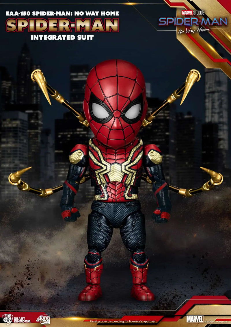 Marvel Spider-Man No Way Home Egg Attack Spider-Man Action Figure [Integrated Suit] (EAA-150)