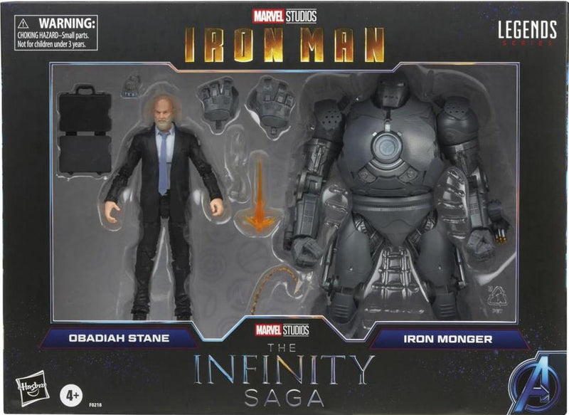 Marvel Legends Infinity Saga Obadiah Stane & Iron Monger (Infinity War)