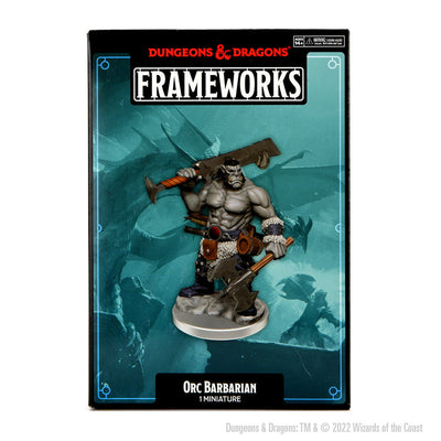 Dungeons & Dragons Miniatures: Frameworks - Male Orc Barbarian (Wave 1)