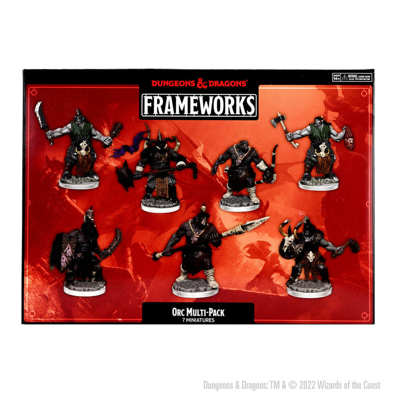 Dungeons & Dragons Miniatures: Frameworks - Orcs (Wave 1)