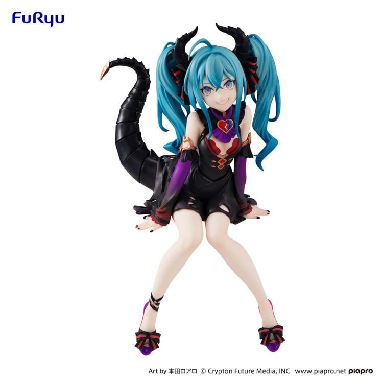 Hatsune Miku Noodle Stopper Figure (Villain Color Variation Ver.)