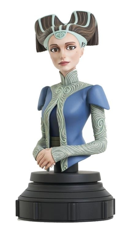 Star Wars Clone Wars Padme Amidala Animated 1/7 Scale Mini Bust