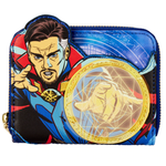 Loungefly Marvel Doctor Strange Multiverse Glow-in-the-Dark Zip-Around Wallet