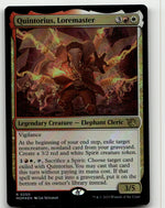 Quintorius, Loremaster