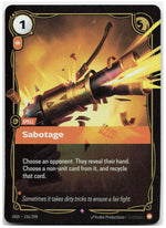 Sabotage | Near Mint