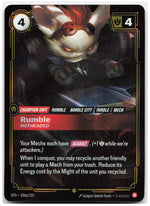 Rumble, Hotheaded (Alternate Art) | Near Mint