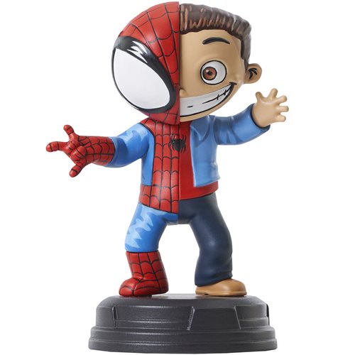 Gentle Giant Peter Parker Animated-Style Statue front view