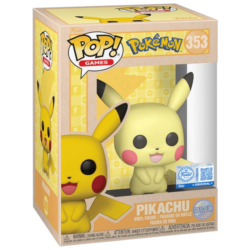Funko Pop! Games Pokémon Pikachu #353 in box