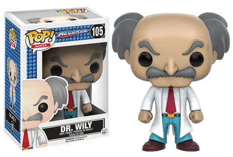 Funko Pop! Games: Mega Man – Dr. Wily #105