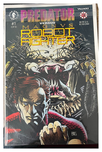 Predator vs. Magnus Robot Fighter #1 – Dark Horse/Valiant (1992)