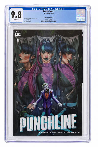 Punchline #1 Comics Elite Edition C Ryan Kincaid cover CGC 9.8 cert 3936540018