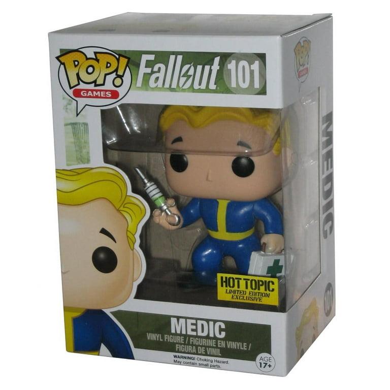 Funko Pop Fallout Vault Boy Medic #101 Hot Topic Exclusive Vaulted