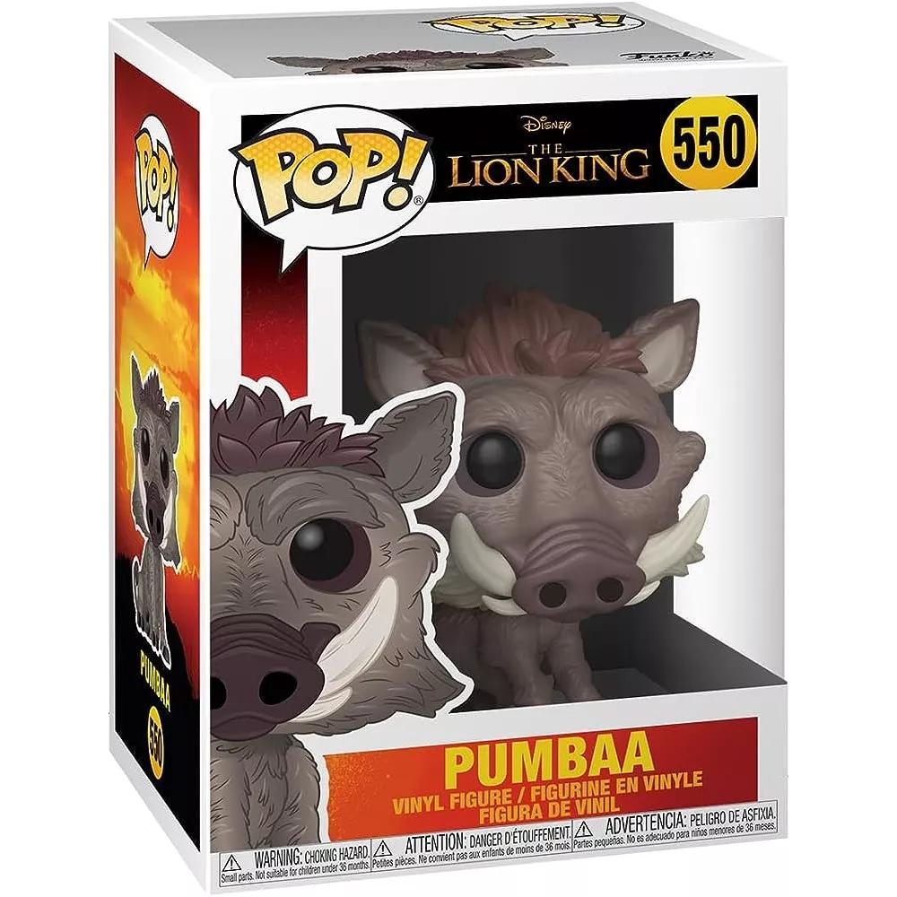 Funko Pop Disney The Lion King Pumbaa #550 Live Action Vaulted Vinyl Figure