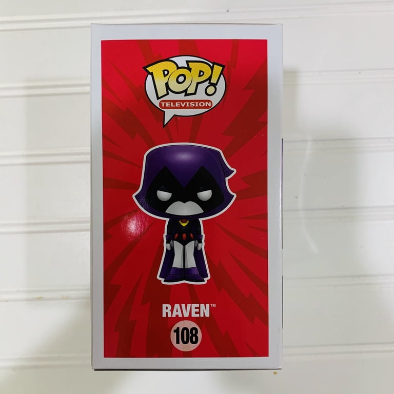 Funko Pop! Television Teen Titans Go Red Raven #108 in box
