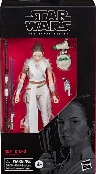 Star Wars 6" Black Series Rey & D-O
