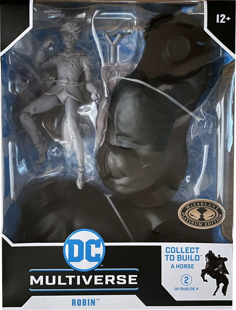 DC Multiverse Robin (The Dark Knight Returns) Platinum Chase Variant - [Horse (BAF)]
