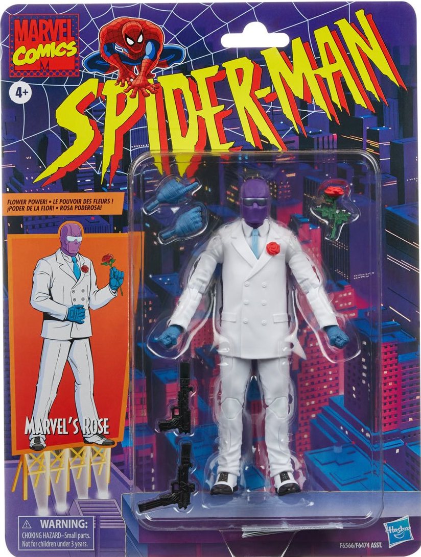 Marvel Legends Spider Man: Retro Collection Rose (Retro)