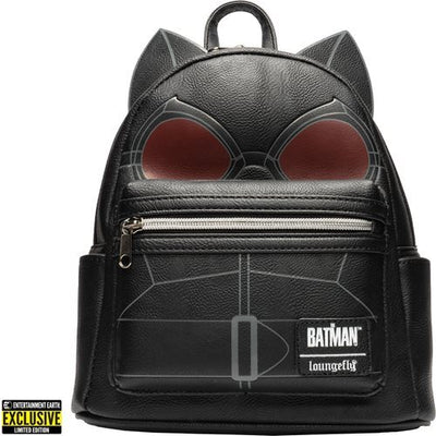 Loungefly DC The Batman Catwoman cosplay mini backpack Entertainment Earth exclusive