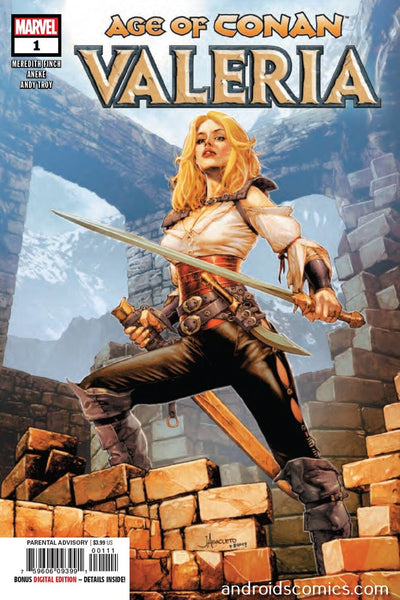 Age of Conan: Valeria #1 CGC 9.8 Jay Anacleto Cover A (Marvel, 2019)