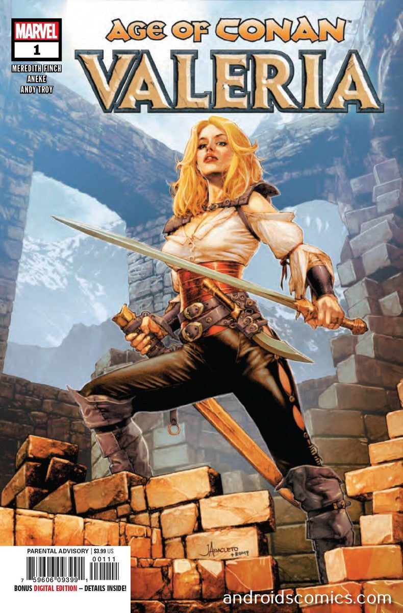 Age of Conan: Valeria #1 CGC 9.8 Jay Anacleto Cover A (Marvel, 2019)