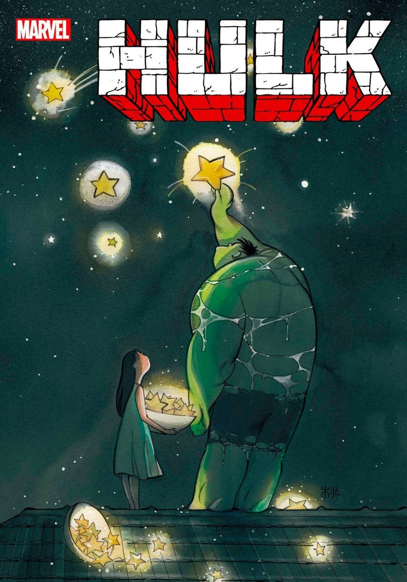 Hulk 1 Peach Momoko Hang the Stars variant cover published by Marvel Comics
