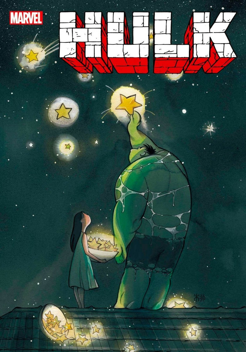 Hulk 1 Peach Momoko Hang the Stars variant cover published by Marvel Comics