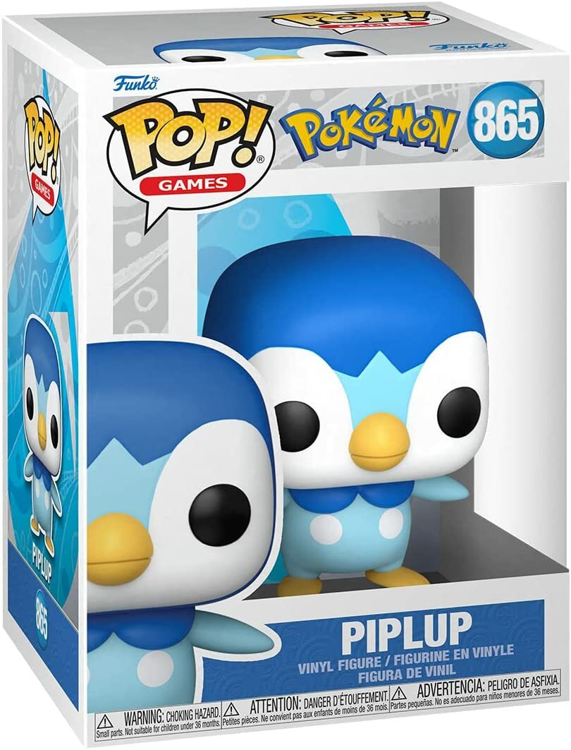 Funko Pop! Pokemon Piplup Vinyl Figure #865
