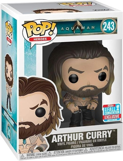 Funko Pop! Heroes: Aquaman – Arthur Curry #243 – 2018 Fall Convention Exclusive
