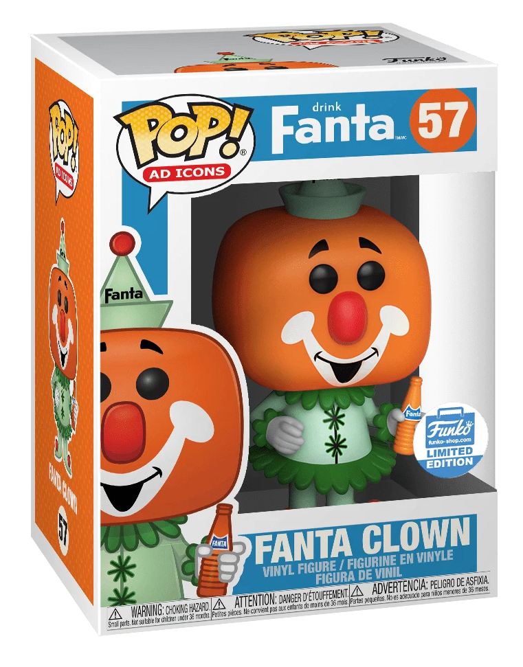 Funko Pop! Ad Icons: Fanta Clown #57 (Funko Limited Edition)