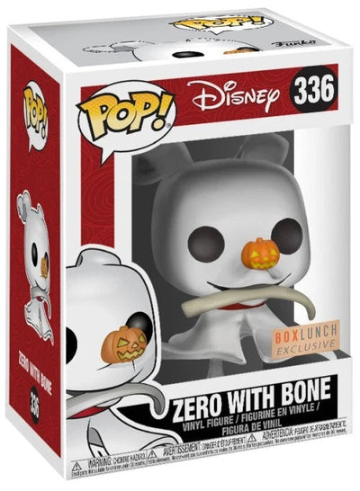 Funko Pop! Disney: The Nightmare Before Christmas – Zero with Bone #336 – BoxLunch Exclusive