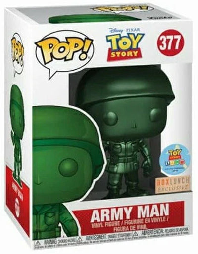 Green Army Man Pop! vinyl figure with packaging on a white background