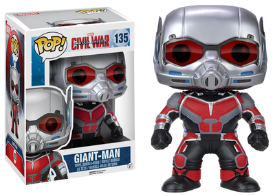 Funko Pop! Marvel Captain America Civil War Giant-Man #135 6-inch figure in box