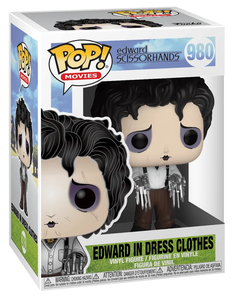 Funko Pop! Movies: Edward Scissorhands - Edward in Dress Clothes #980