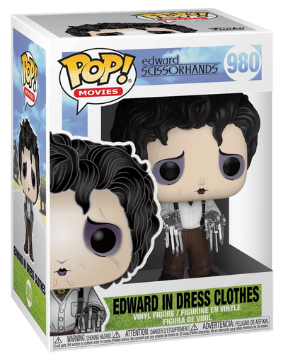 Funko Pop! Movies: Edward Scissorhands - Edward in Dress Clothes #980