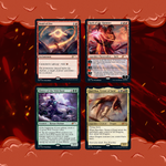 Secret Lair Artist Series Sam Burley card set