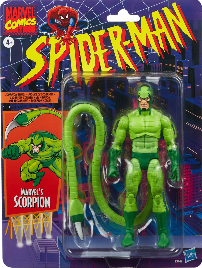 Marvel Legends Spider Man: Retro Collection Scorpion (Retro)