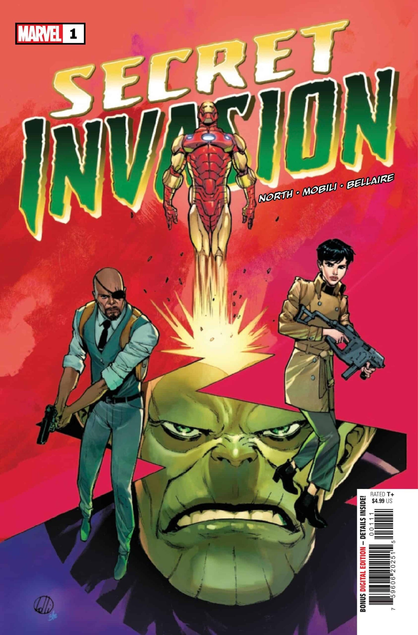 Secret Invasion #1 Matteo Lolli main cover