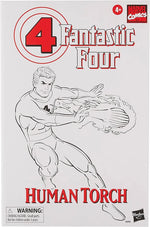Marvel Legends Retro Human Torch Fantastic Four 6" Figure Pulse Exclusive