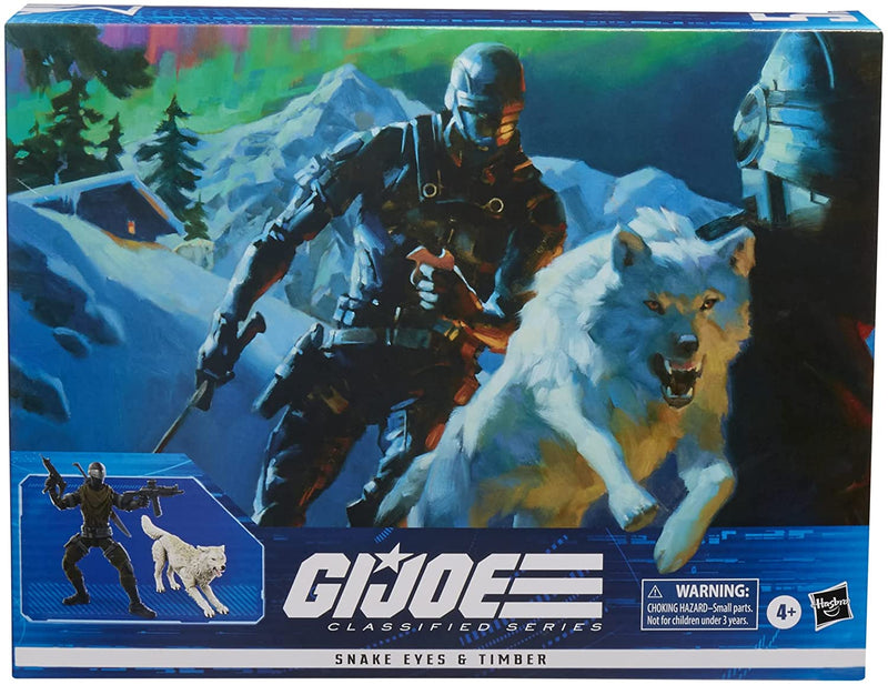 G.I. Joe 6" Classified Series Snake Eyes & Timber (v2) #52
