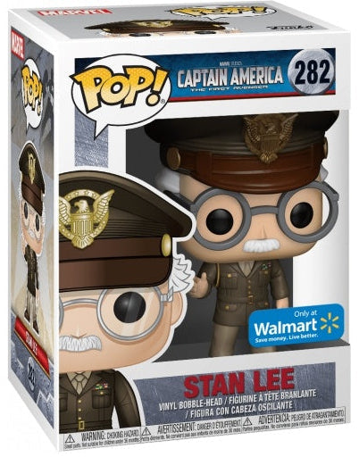 Funko Pop! Captain America The First Avenger Stan Lee #282 boxed