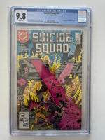 Suicide Squad #23 CGC 9.8 original slab photo, certification 4014212010