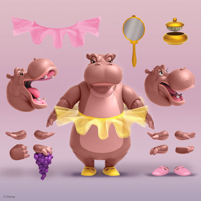 Super7 Disney ULTIMATES! Hyacinth Hippo from Fantasia official stock image