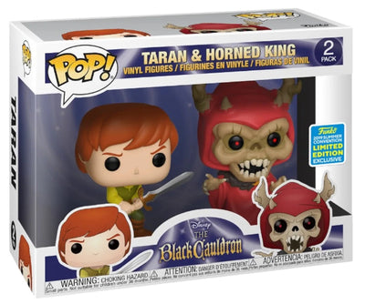 Funko Pop! Disney Taran and Horned King 2-pack in box
