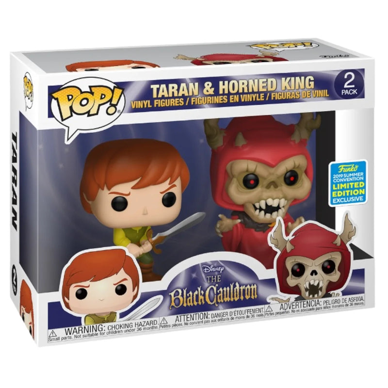 Funko Pop! Disney Taran and Horned King 2-pack in box