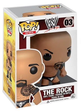 Funko Pop! WWE The Rock #03 boxed