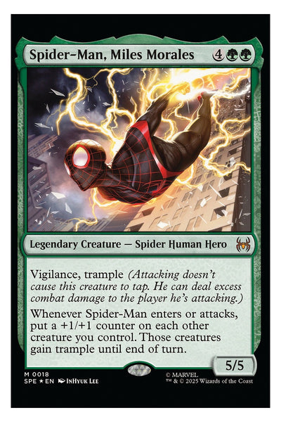 Ultimate Impact: Reborn #1 Inhyuk Lee Magic: The Gathering variant cover
