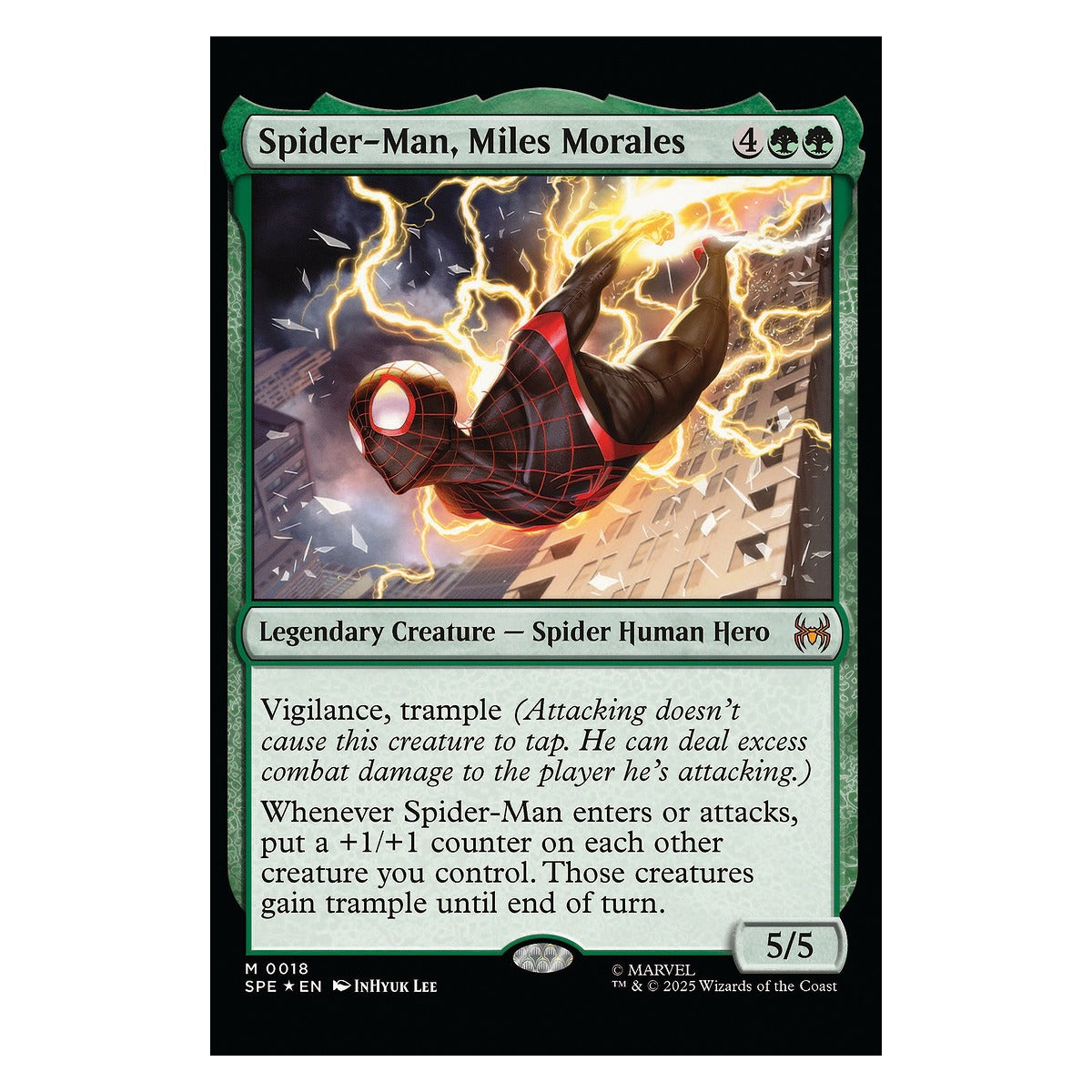 Ultimate Impact: Reborn #1 Inhyuk Lee Magic: The Gathering variant cover