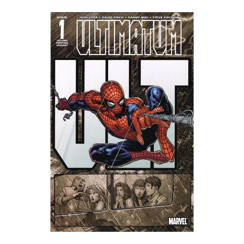Ultimatum #1 second printing variant comic cover