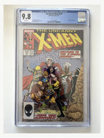 Uncanny X-Men #219 CGC 9.8 certificate 4117196021 enhanced slab presentation