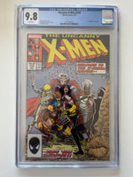 Uncanny X-Men #219 CGC 9.8 certificate 4117196021 original slab photograph